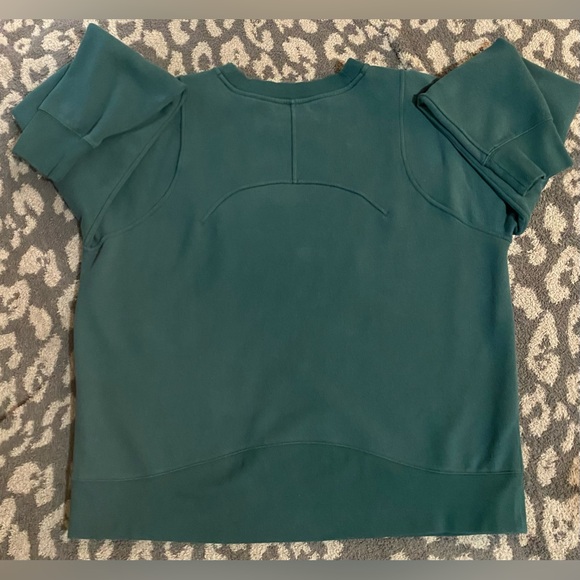 Lululemon Green Jasper Loungeful Crewneck Pullover *Embroidered - Picture 6 of 7
